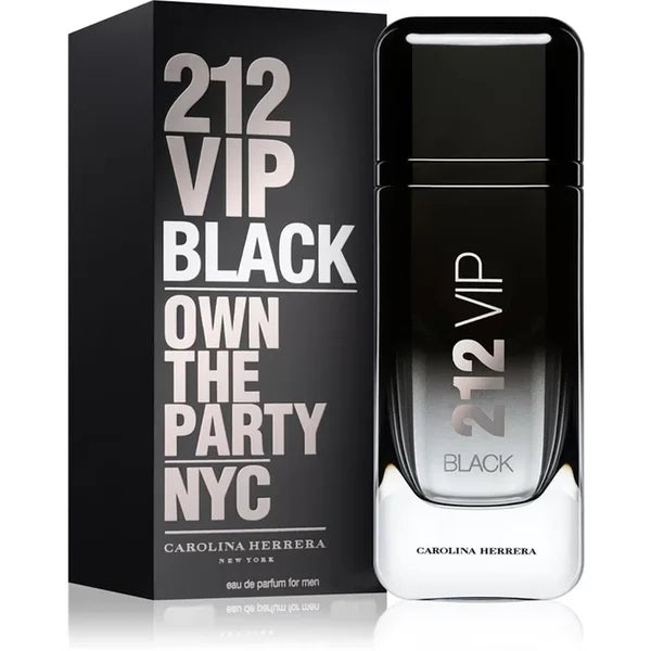 Perfume 212 Vip Black Eau de Parfum Masculino Original